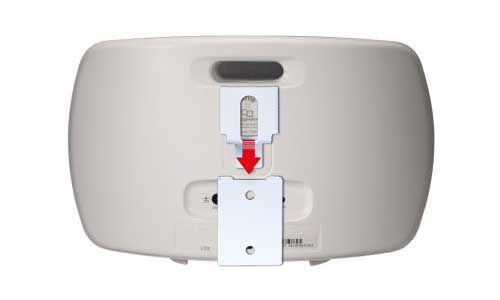 Produkt Vebos Portable Väggfäste Pure Jongo T2X i vitt utförande