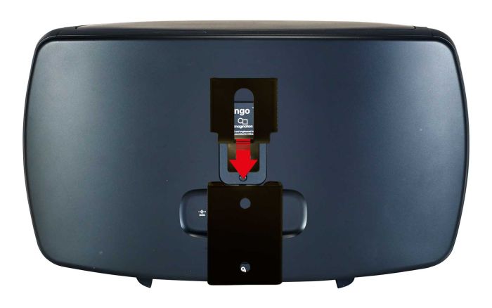 Produkt Vebos Portable Väggfäste Pure Jongo T4X i svart utförande