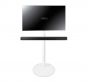 Vebos stativ TV Samsung Soundbar  vit