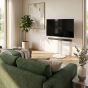 Vebos stativ TV Samsung Soundbar vit