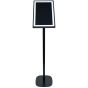 Vebos stativ för Amazon Echo Show 21 i svart utförande