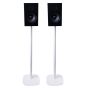 Par av Vebos stativ med Audio Pro A28 Vit Par