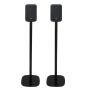 Par av Vebos stativ med Bluesound Pulse Flex P130 (2025) Svart Par