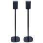 Par av Vebos stativ med Klipsch Cinema 1200 i svart utförande