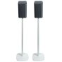 Par av Vebos stativ med Philips Fidelio TAFS1 Vit Par