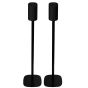 Par av Vebos stativ med Sony Bravia Theatre Rear 8 Svart Par