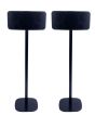 Vebos stativ med Bluesound Mini Svart Par