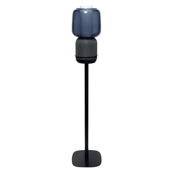 Vebos stativ med Ikea Symfonisk Lamp i svart utförande