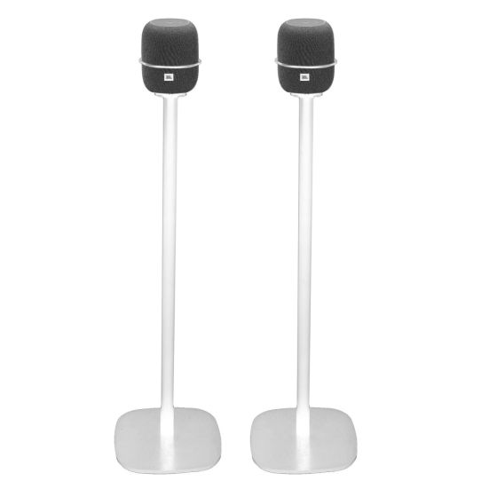 Vebos stativ med JBL Link Music i vitt utförande