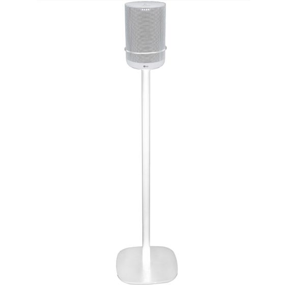 Vebos stativ med LG WK7 i vitt utförande