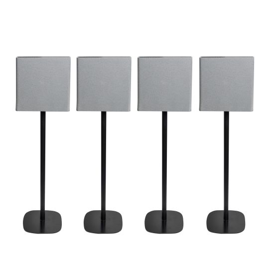 Vebos stativ med Sony BRAVIA Theatre Quad Svart (4st)