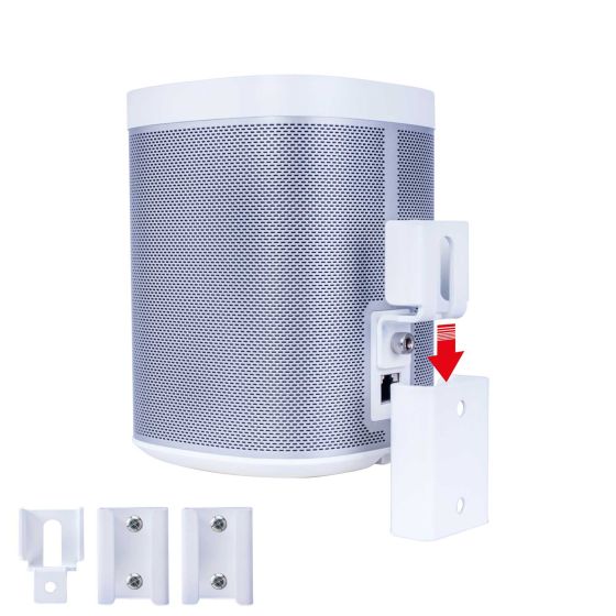 Produkt Vebos Portable Väggfäste Sonos Play 1 i vitt utförande