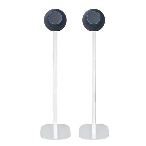 Par av Vebos stativ med Amazon Echo Studio (newest Gen) Vit Par