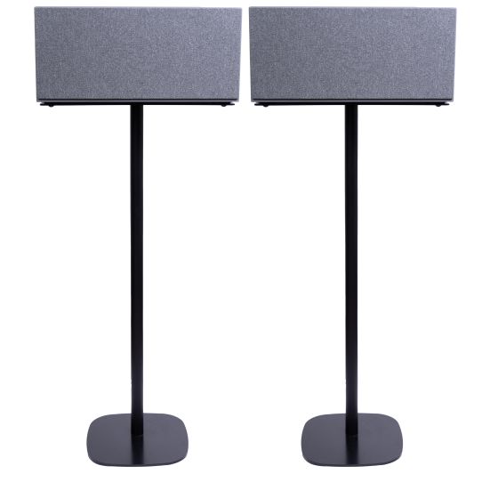 Par av Vebos stativ med Audio Pro Addon C20 i svart utförande