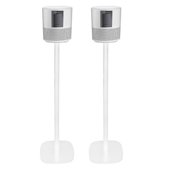 Par av Vebos stativ med Bose Home Speaker 500 Vit Par