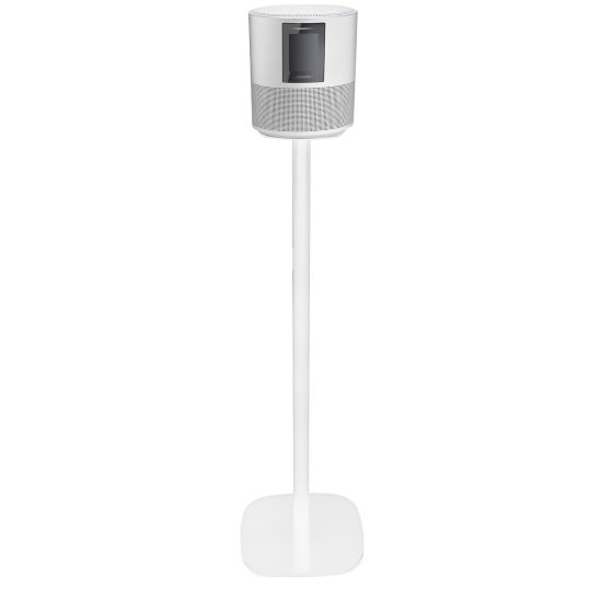 Vebos stativ med Bose Home Speaker 500 i vitt utförande