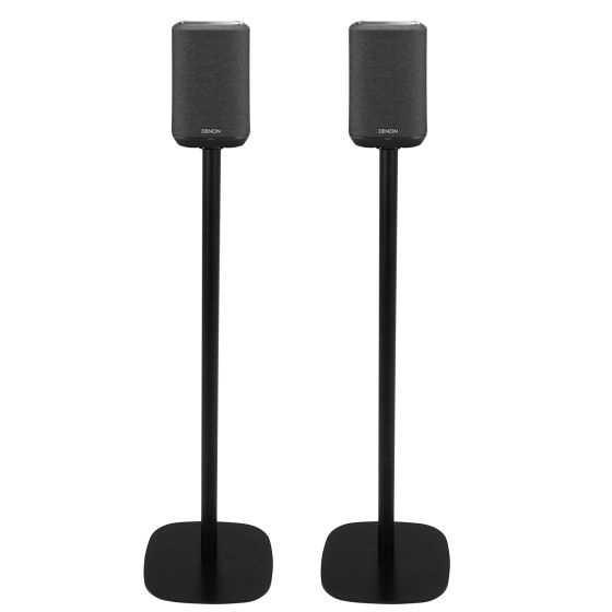 Par av Vebos stativ med Denon Home 150 Svart Par