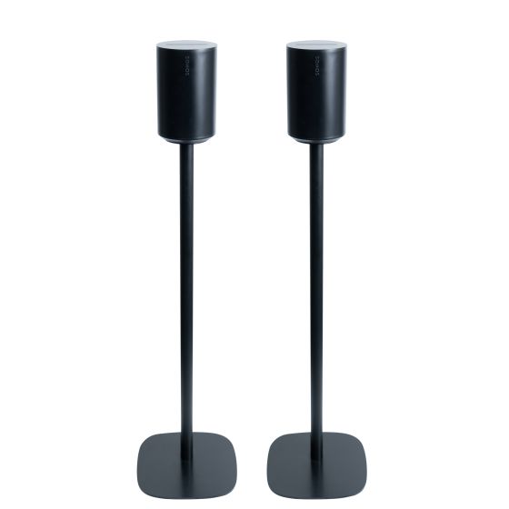 Par av Vebos stativ med Sonos Era 100 SL Svart Par, Sonos Golvstativ