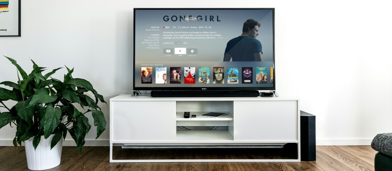 Och därför vill du ha en soundbar TV på ett TV-möbel inklusive soundbar.